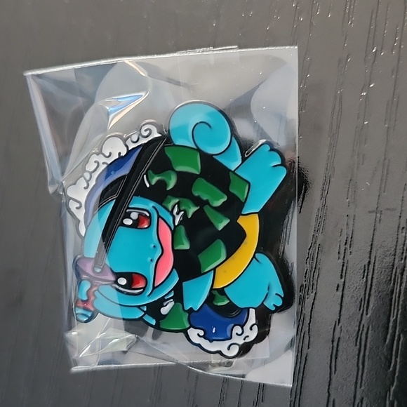 Pokemon x Naruto Squirtle Pin - Picture 3 of 4